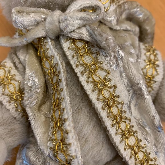 TY Beanie Attic Treasures RARE Gwendolyn Bear 1993 “All That Glitters” Poseable - Picture 2 of 10